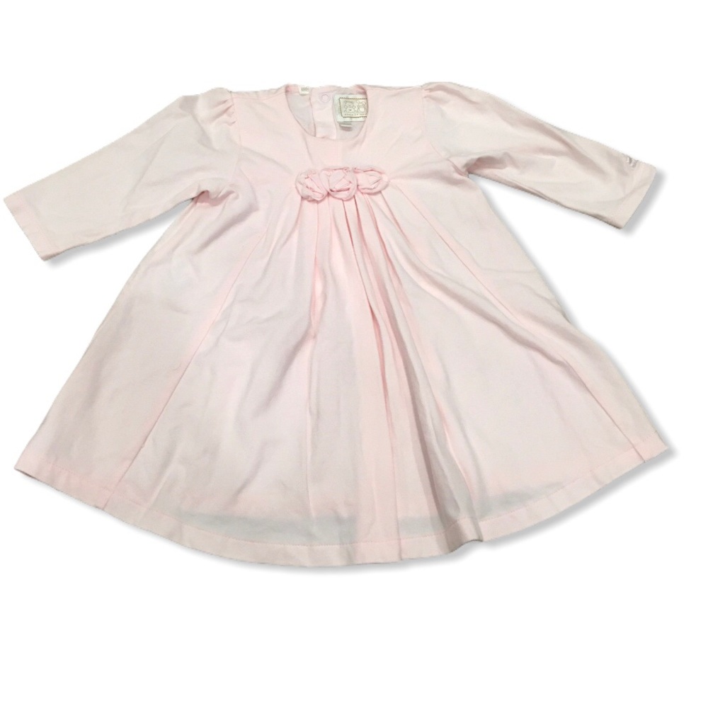 Emile Et Rose Dress With Pleats And Rosettes